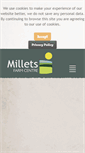 Mobile Screenshot of milletsfarmcentre.com